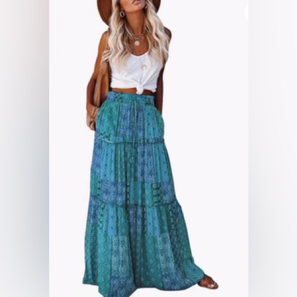 Bohemian Tiered Skirt